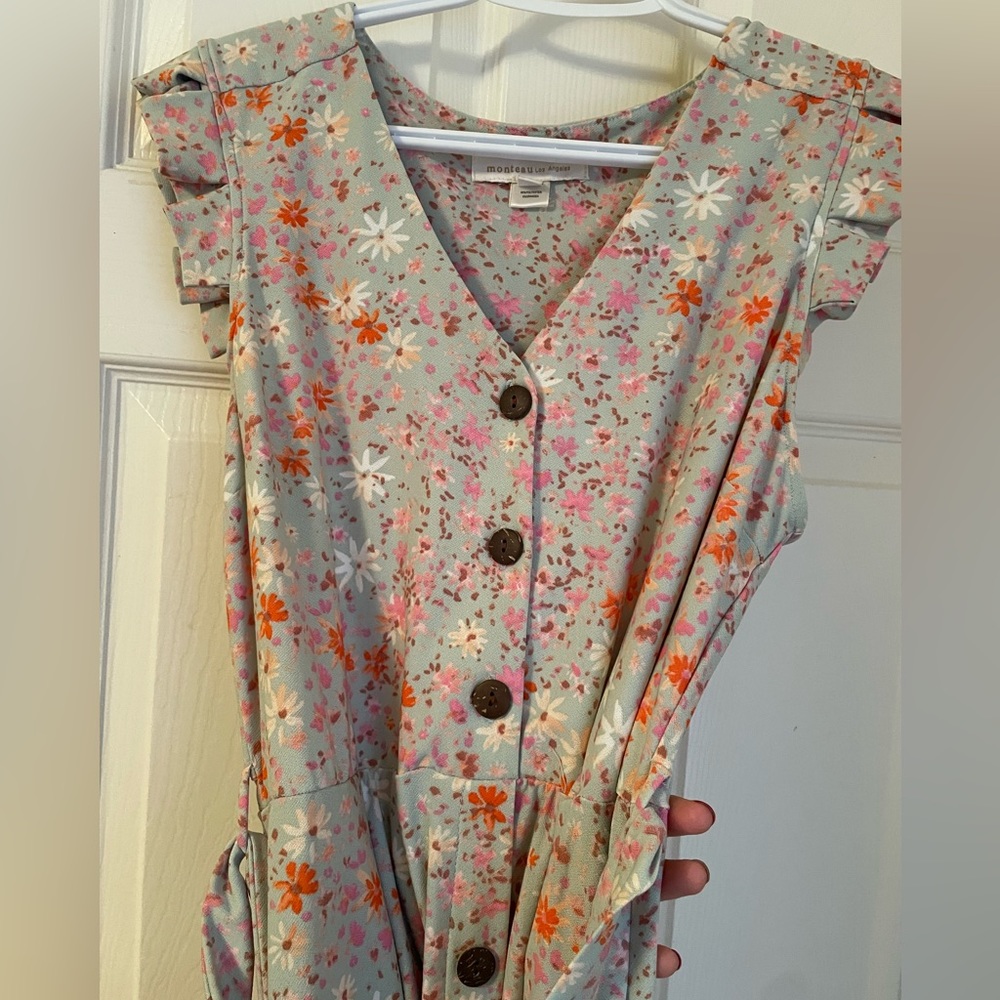 Monteau - midi length summer dress